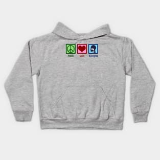 Peace Love Allergist Kids Hoodie